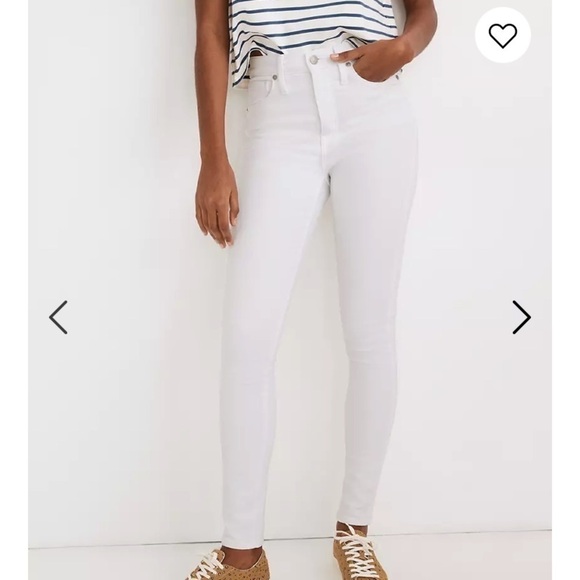 Madewell 10" High-Rise Skinny Jeans AJ233 - Picture 4 of 6